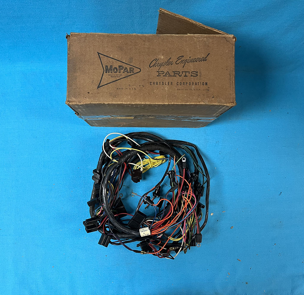 Valiant Wiring, Chassis, Instrument panel harness - New old Stock (NOS).