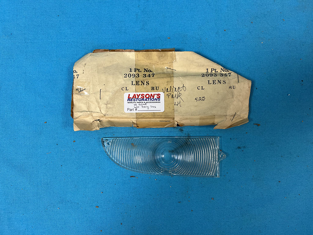 Parking lens - Drivers side