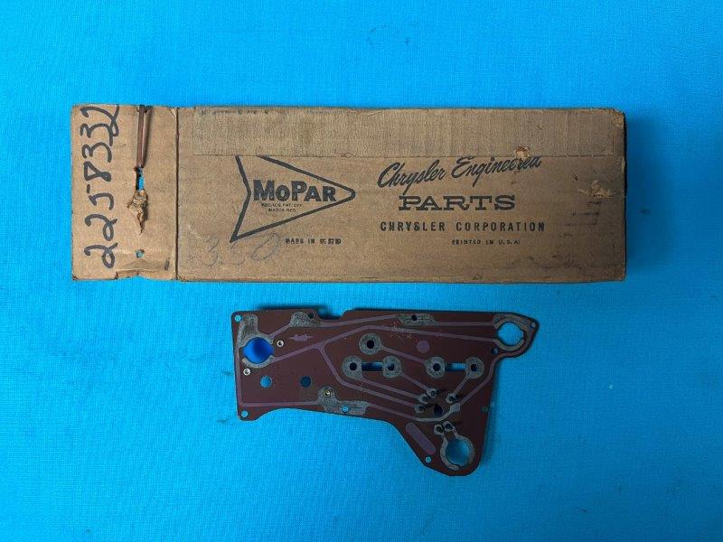 Instrument panel printed circuit board
