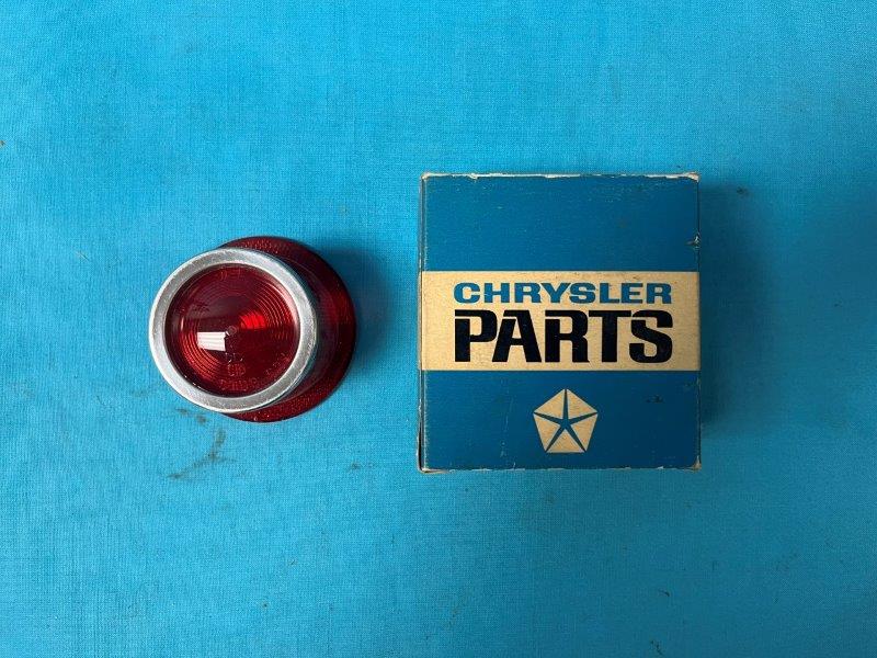 Tailight lens / gskt - single lens