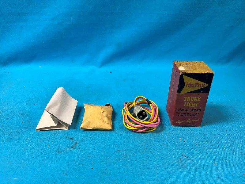 Trunk Light Package.  Can be used for 1964-66 and even more year with some minor modifications.