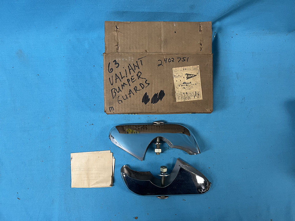 Bumper Guards - Pair.  For either front or rear bumper.