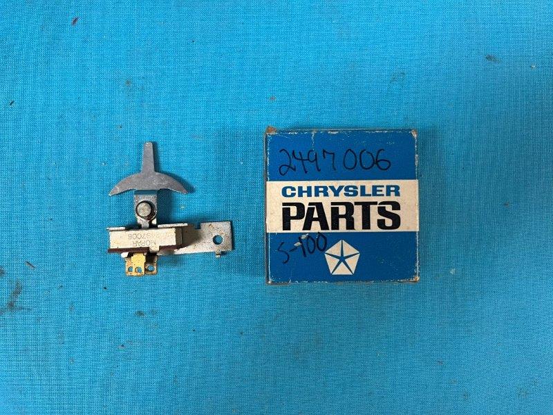 A/C Blower switch