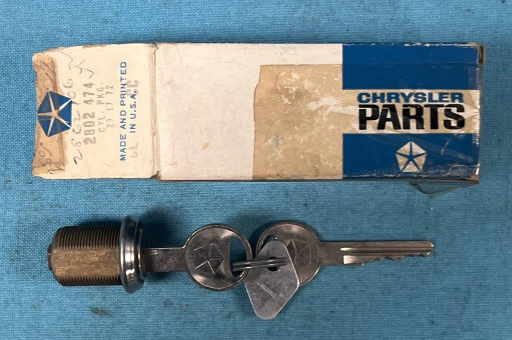 Glove Box Lock & Keys