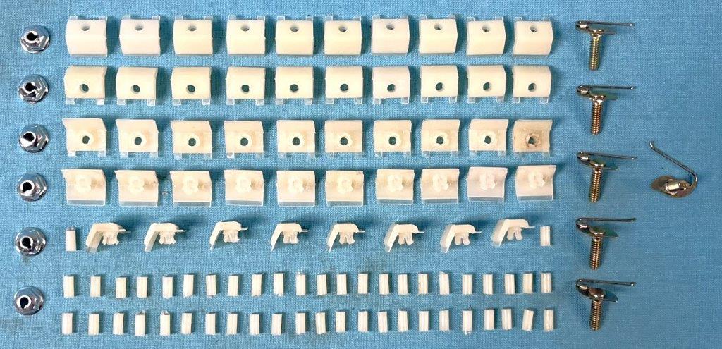 Body Side Molding trim Clip kit
