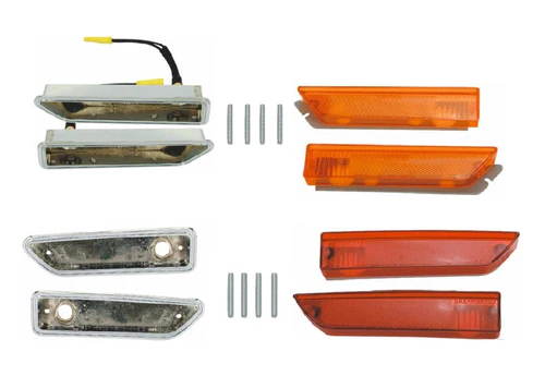 Complete bezel and lens set (all 4 bezels and side marker lenses) - discount exempt