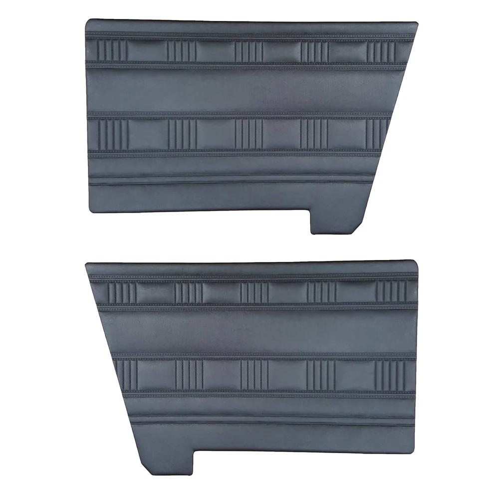 Rear Hardtop Panels (pair) - Dart Custom / Dart GT / Swinger - Die-electrically heat sealed Coachman grain vinyl. Bucket or Bench style.  Choose color selection at time of order or place in notes for web type orders.