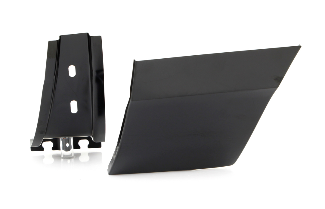 Front Lower fender patch panel with brace - Passenger side