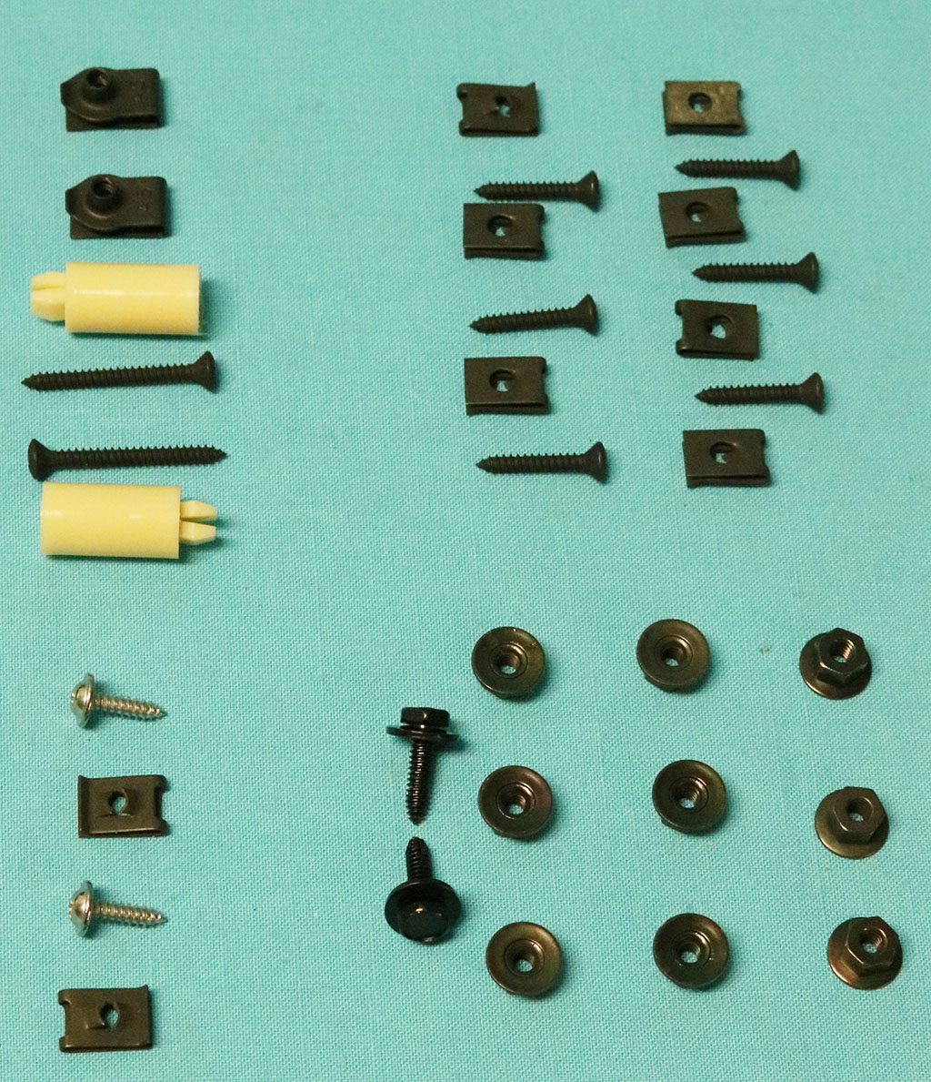 Grill Mounting Hardware Kit- 30 piece kit