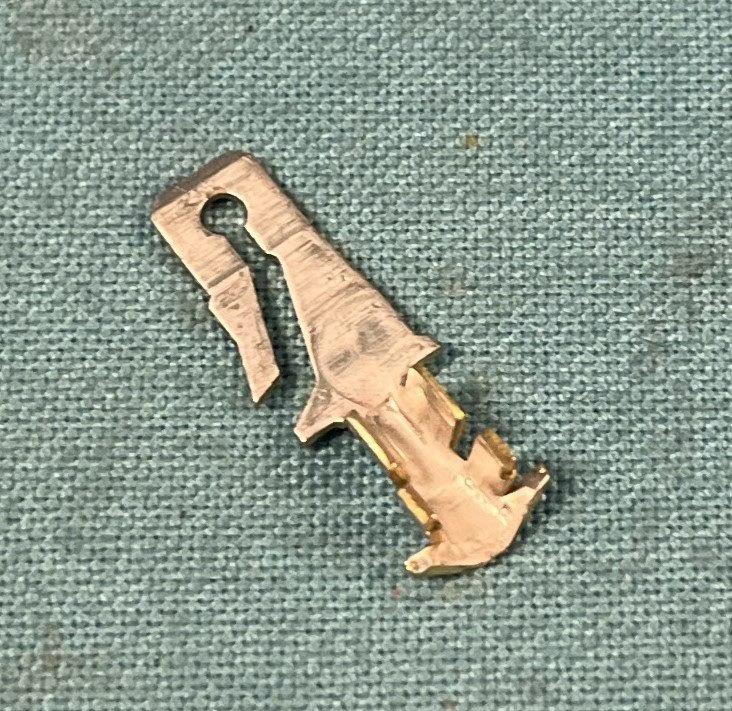 Male wire connector - copper - 14-16 gauge  Sold each