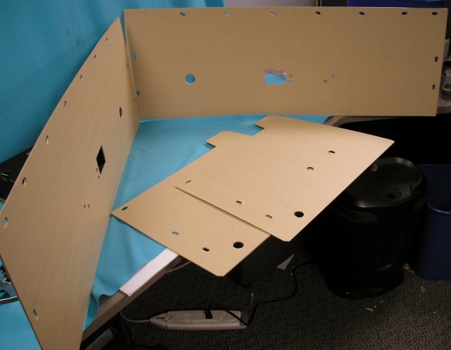 Door panel boards / backing - plain no material.  Full set of (door panels) for 2dr hardtops.