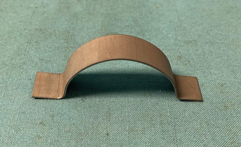 Lug Wrench Retainer Strap - must be tach welded to the top of the new trunk extension panel.