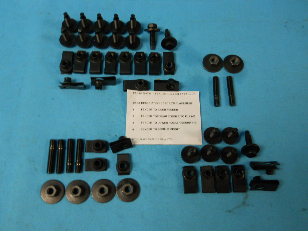 Fender Bolt Kit