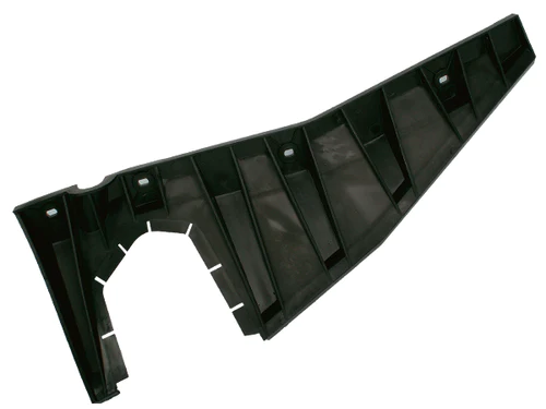 Starter Shield - injected molded plastic pieces mounted to the frame.  Discount exempt. (each)