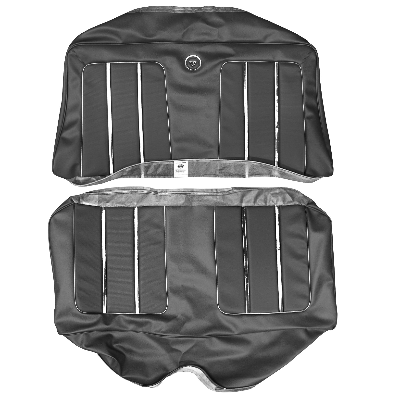 Rear Bench Seat upholstry - Convertible.  Note Dark Metallic Brown is available but at a surcharge price