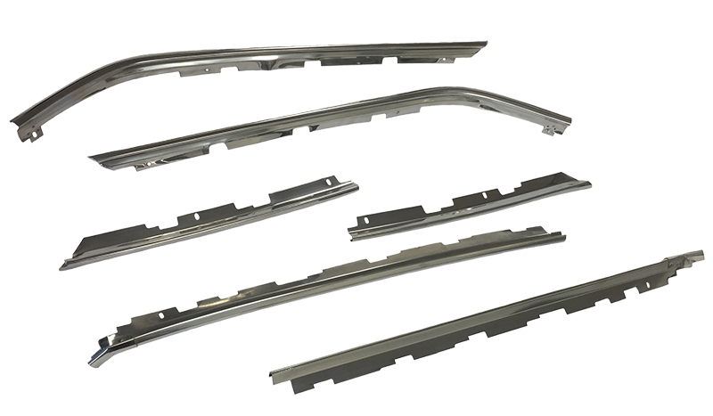 Drip rail molding set (6 pieces) (discount exempt)