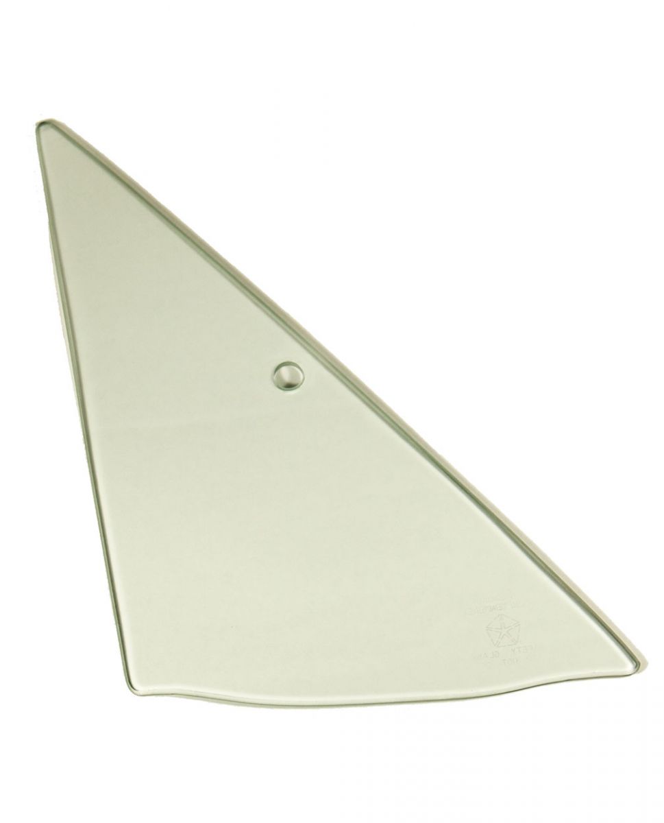 Vent glass - Passenger side - Clear