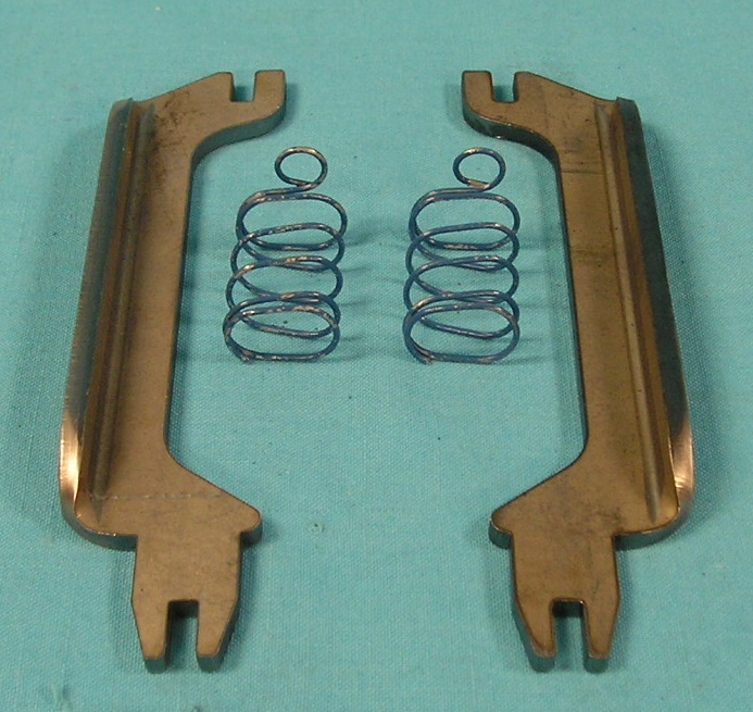 Parking brake strut lever set for 10" brakes.
