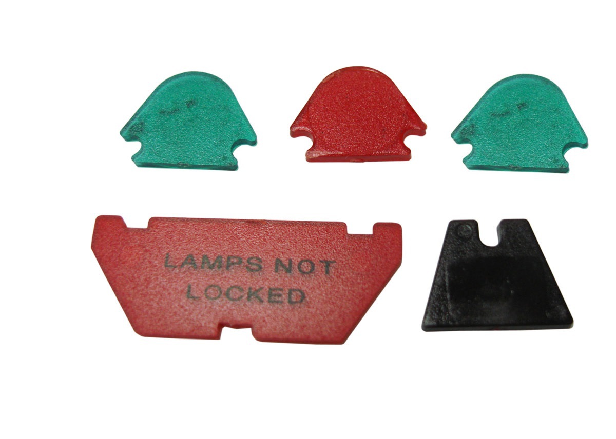 Indicator Lenses - 4 lens set. - discount exempt