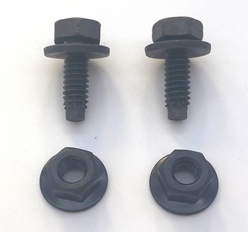 Front License Plate Bracket bolt kit