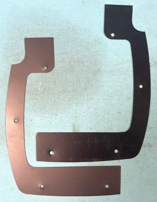 Tailight Quarter Extension gaskets - Pair
