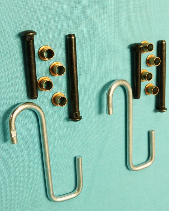 Door Hinge "S" springs and hinge kit (for both doors)