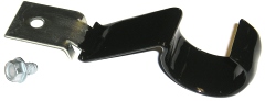 A/C Hose Support Bracket - Secures the A/C sucion hose to the right inner fender well.