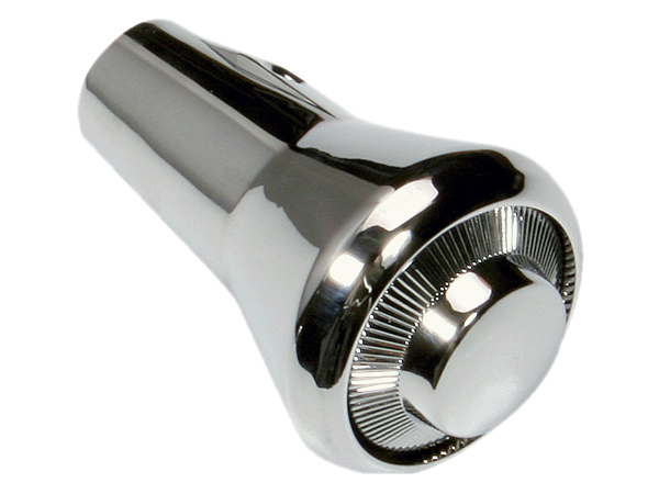 Automatic shifter housing with thumb knob (push to shif).  Comes with Metal button