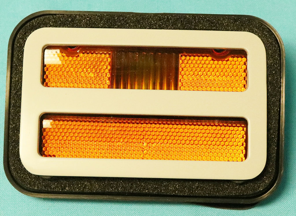 Amber Front Side lamp lens