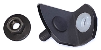 Torque Shaft Transmission Bracket - Column shifted vehicles with 727 Tranny.  For all 1970 vehicles console or column shift for the ignition safety lock-out linkage