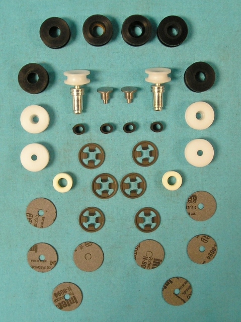 Quarter Window Hardware Kit - Coupe.  For both sides.