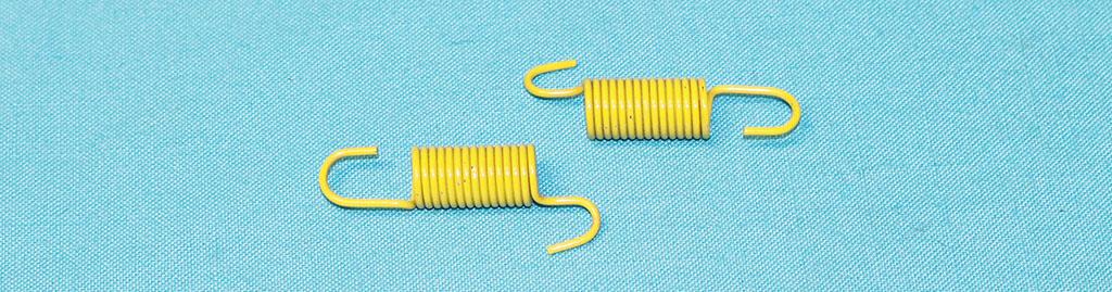 Seat Track Adjuster Handle Springs (pair).  used for the handle on the side of the seat.