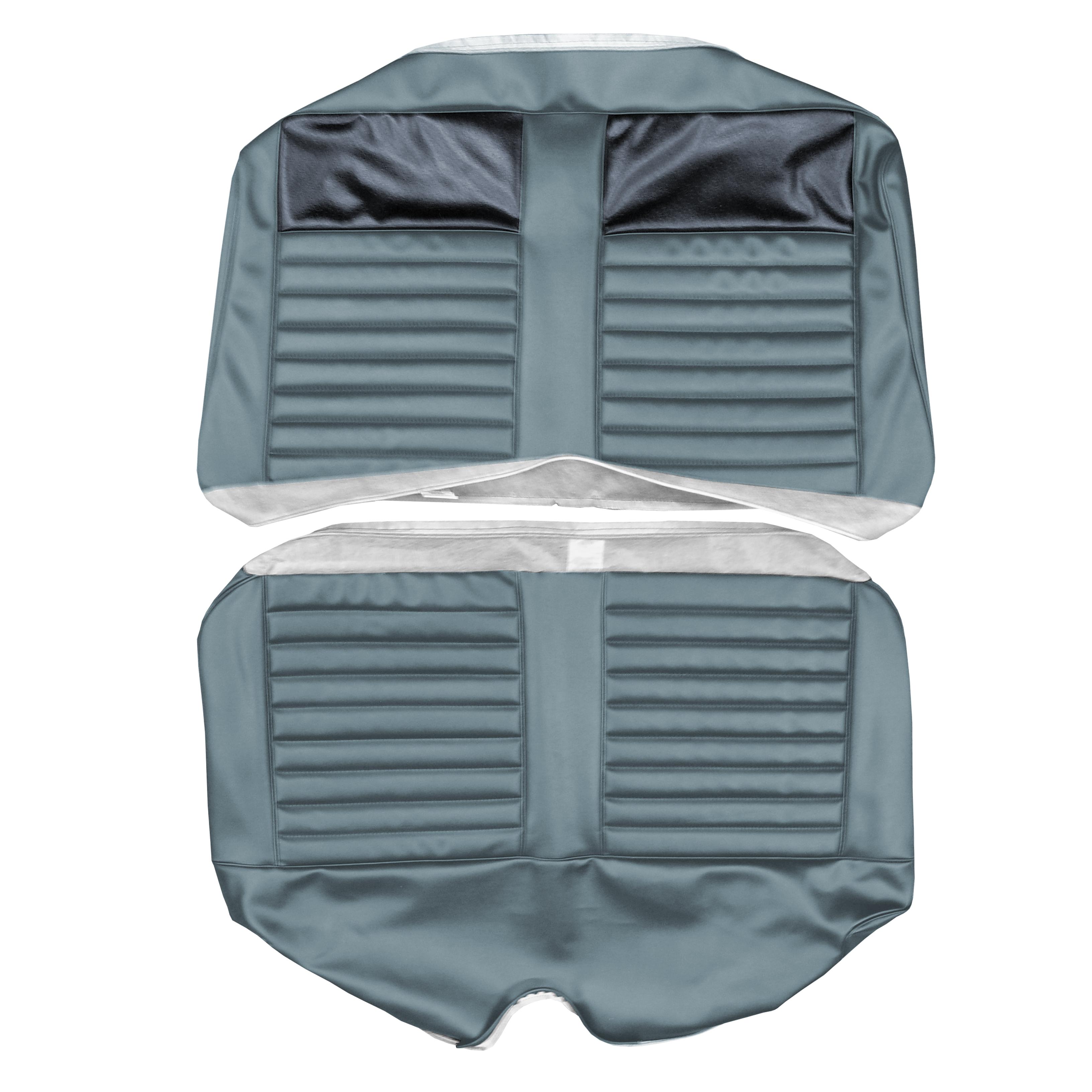 Rear Bench Seat Upholstry - Signet Models only - Convertibles.  Cologne Grain inserts & Cologne grain skirts with Ostrich grain upper inserts.  Gold color option has a surcharge - call to inquire.