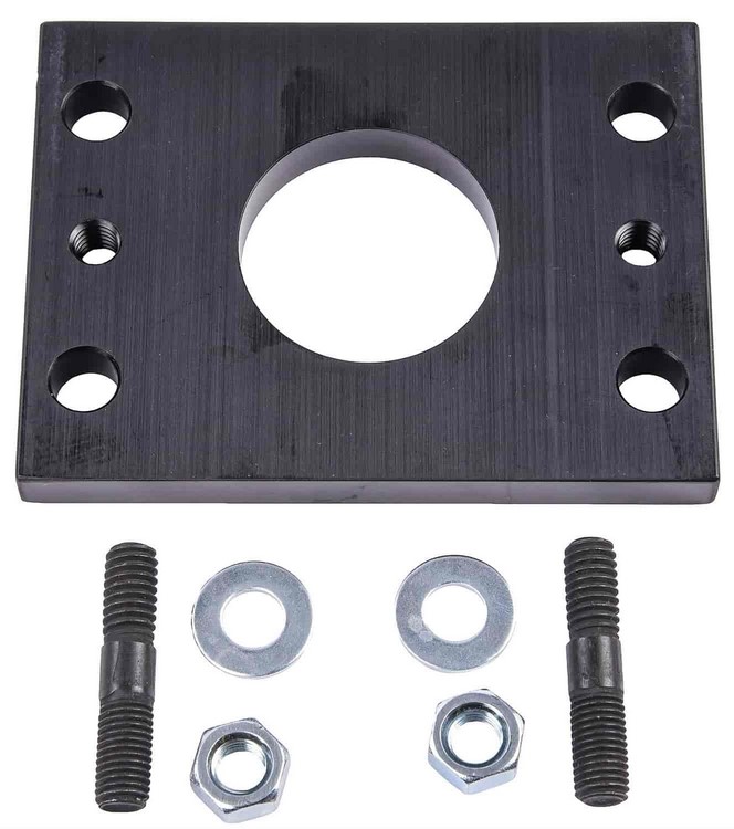 Master Cylinder adapter bracket - for a 4-stud booster to a 2-stud master cylinder...with hardware.