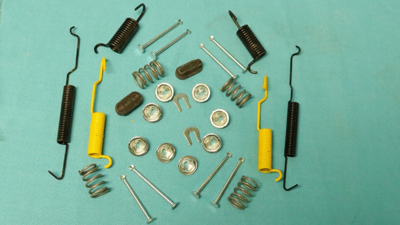 Brake Hardware kit - 1965-69 Front 10" Drum & rear 10" drum on 7-1/4" rear end.  Also, for 1968-74 8-3/4 rear ends 10" drums  One kit does both sides