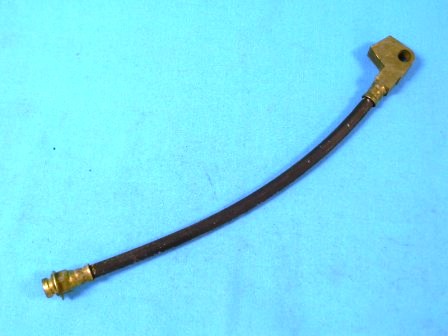 Rear rubber brake line