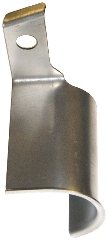 Plug wire heat shield.  For the #7 spark plug.  Mounts to the left Exhaust manifold on the second to last stud.  Not used on High Performance A or C-body applications.