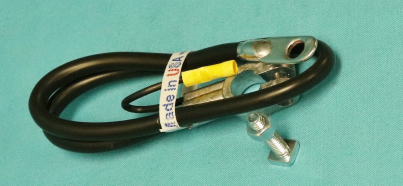 Negative Battery Cable - 25".  Slant-six or Small block V8