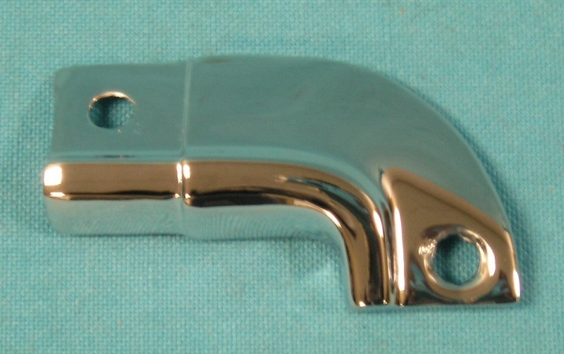 Front Transition mldg - Drivers side - For Vehicles WITHOUT top door edge mldg (comes to an end with a screw hole) - each.