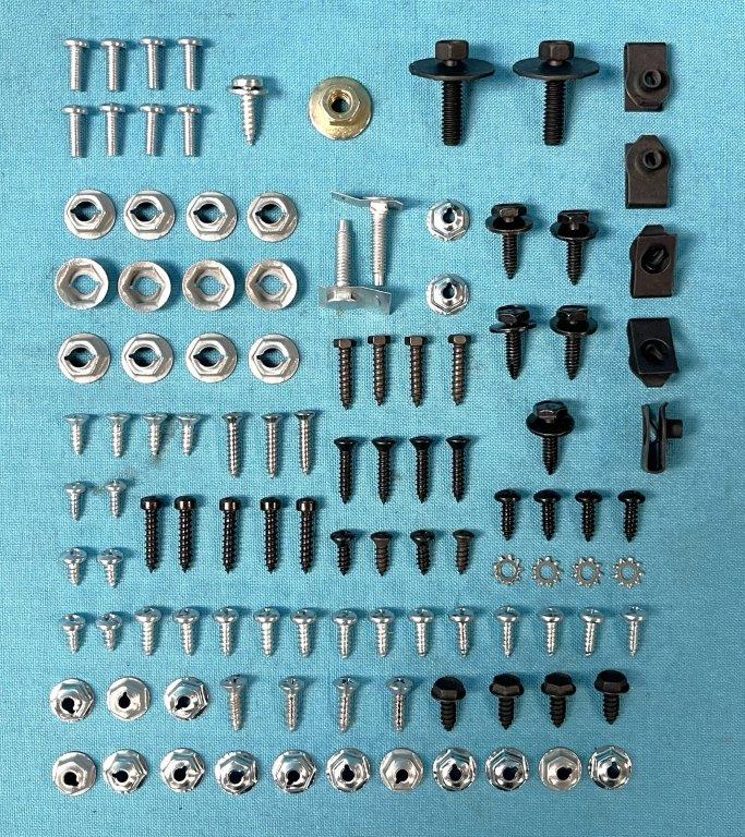 Dash Screw Kit - with Ralley Dash