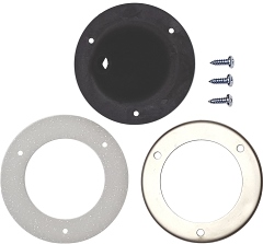 Boot and Gasket Assembly - Gearshift control shaft boot, mounting flange, gasket and hardware