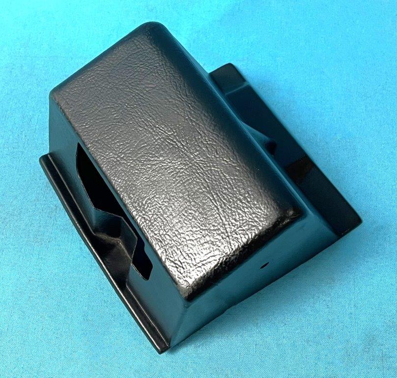 Trunk Lock Plastic Cover - Black only.  Can be painted.