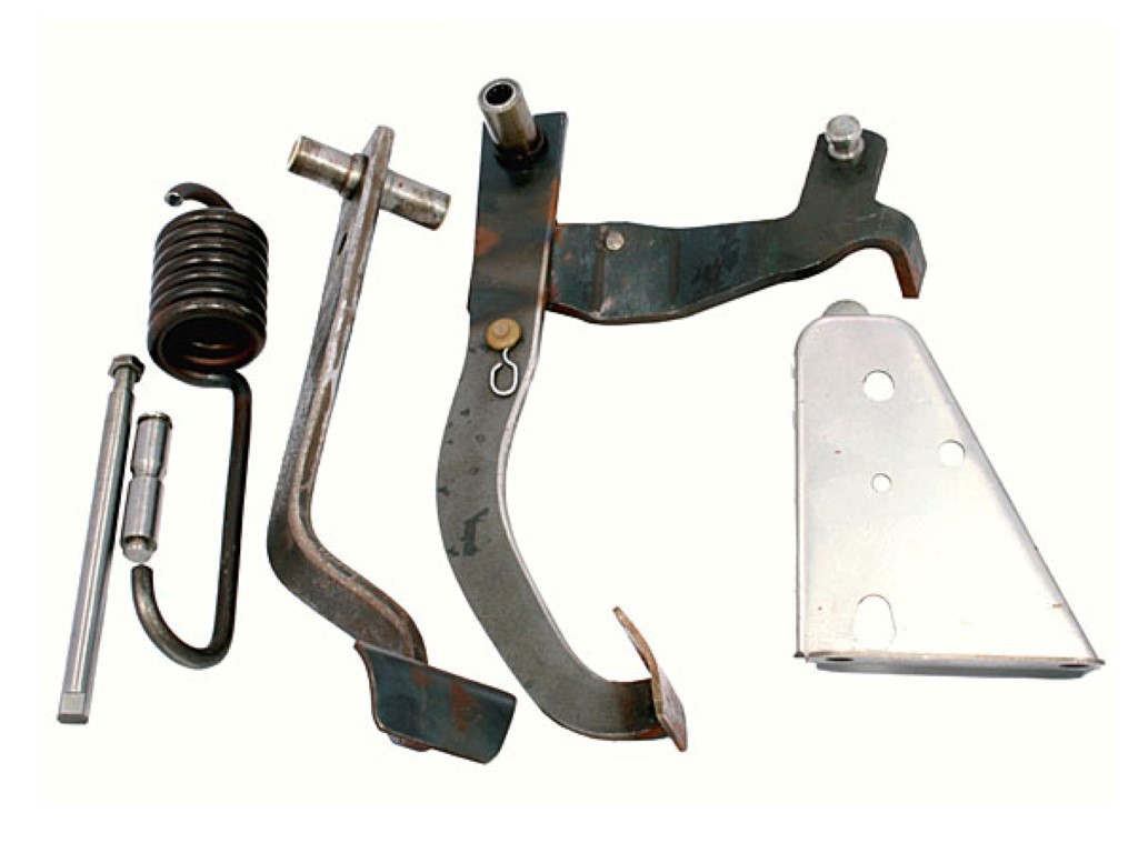 Basic Manual Pedal Clutch and Brake Pedal Assembly - 4 speed.
