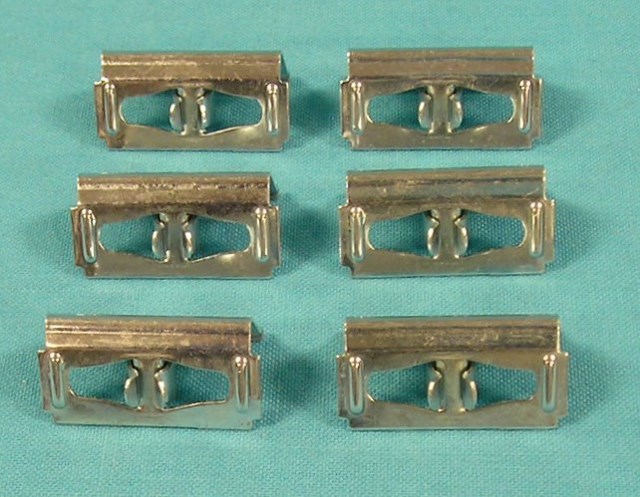 Interior Windshield Upper mldg retainer clip set (set of 6)