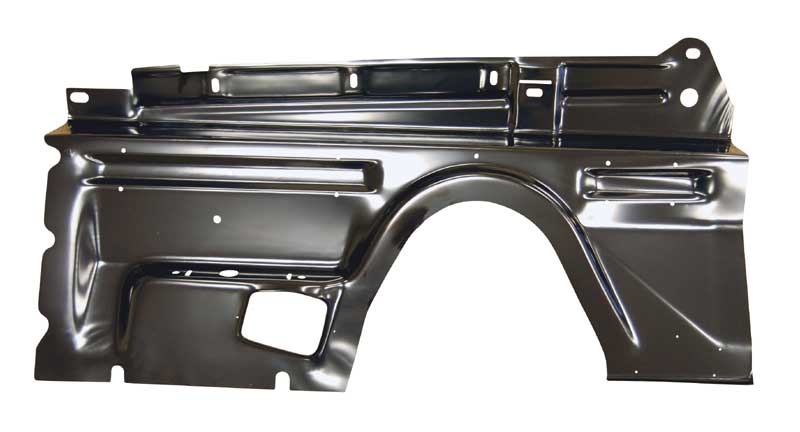 Inner Front Fender - Passenger side - High Quality reproduction - meets or exceeds OE production - Black DP