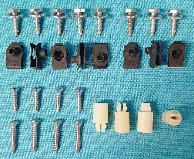 Grill Mounting Hardware kit (28 pieces)
