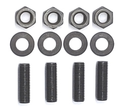 Fan Clutch Mounting Kit - excellent fastener kit that includes the correct zinc phosphate plated 5/16-24 rolled thread studs, conical washers, and hex nuts to mount Chrysler fans to the thermal drive clutch assembly.