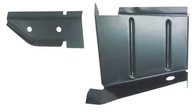 Passenger side rear splash shield (Dodge) - for 1966-67 some slight modification will be needed to make them fit.