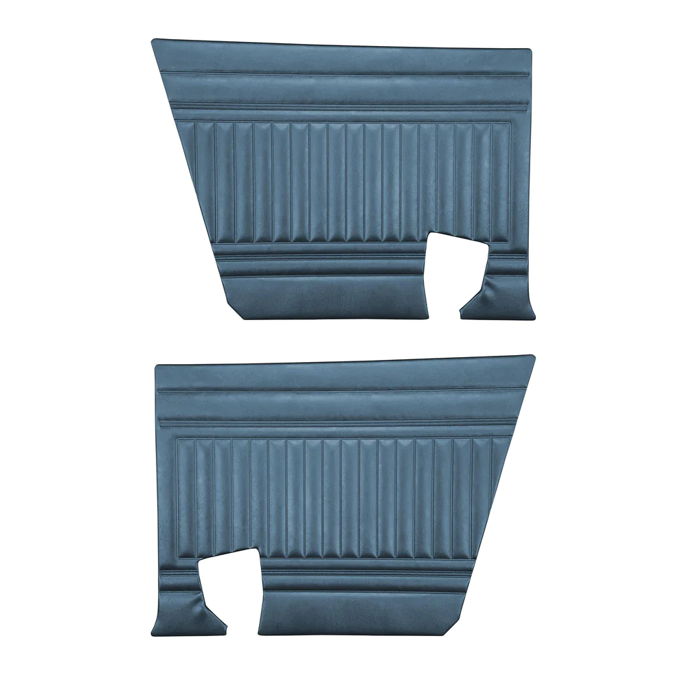 Rear hardtop panels - Bench Style - hardtops only. Die-electrically heat sealed Oxford Grain vinyl.

NOS options Ember Gold, Parchment additional surcharge will apply - call for pricing on these color choices.

All other color choices select and place in notes for web type orders.