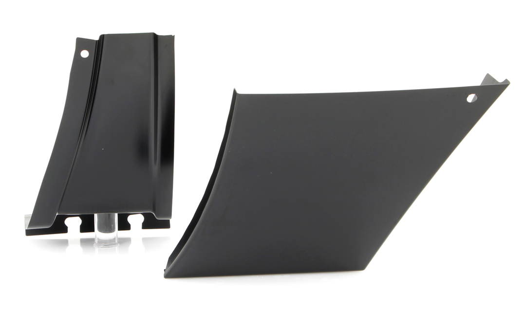 Front passenger side lower fender patch panel with brace.  These are a higher quality option
